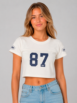 Camiseta Para Mujer Aero Girls Fashion Graphics Birch Crop Top 2234
