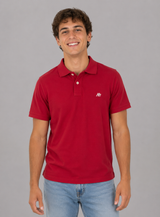 Camiseta Polo Aero Guys SS Solid Polo True Red 7907
