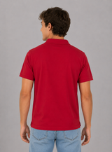 Camiseta Polo Aero Guys SS Solid Polo True Red 7907
