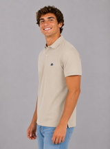 Camiseta Polo Aero Guys SS Solid Polo Egret 7907