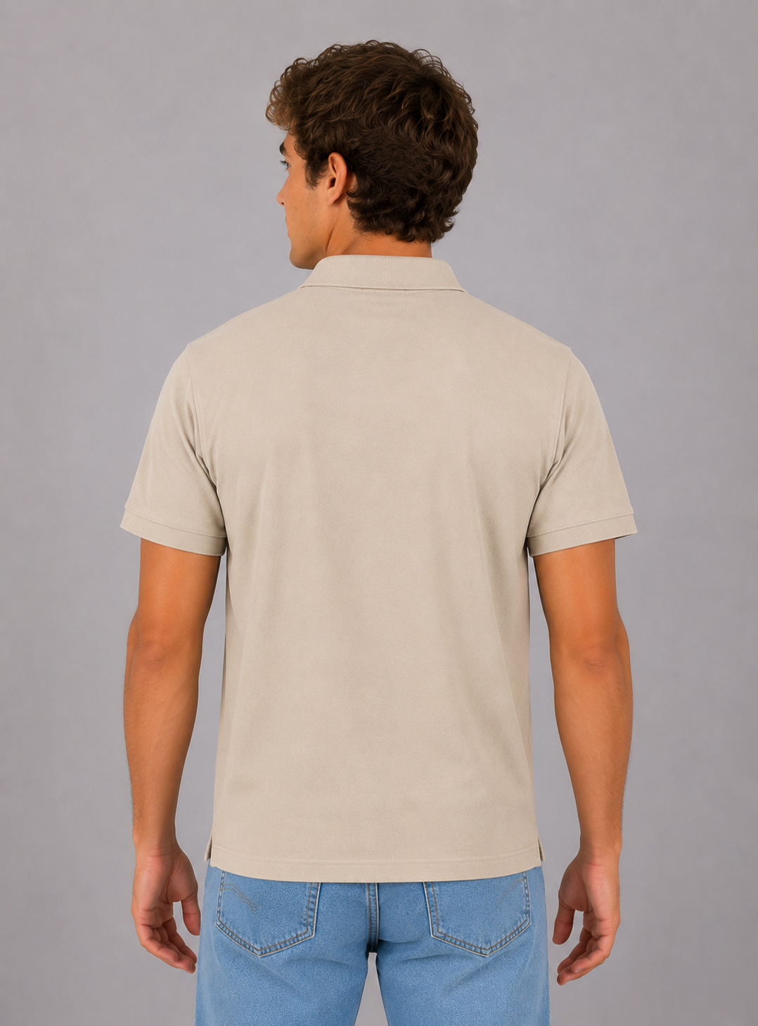 Camiseta Polo Aero Guys SS Solid Polo Egret 7907