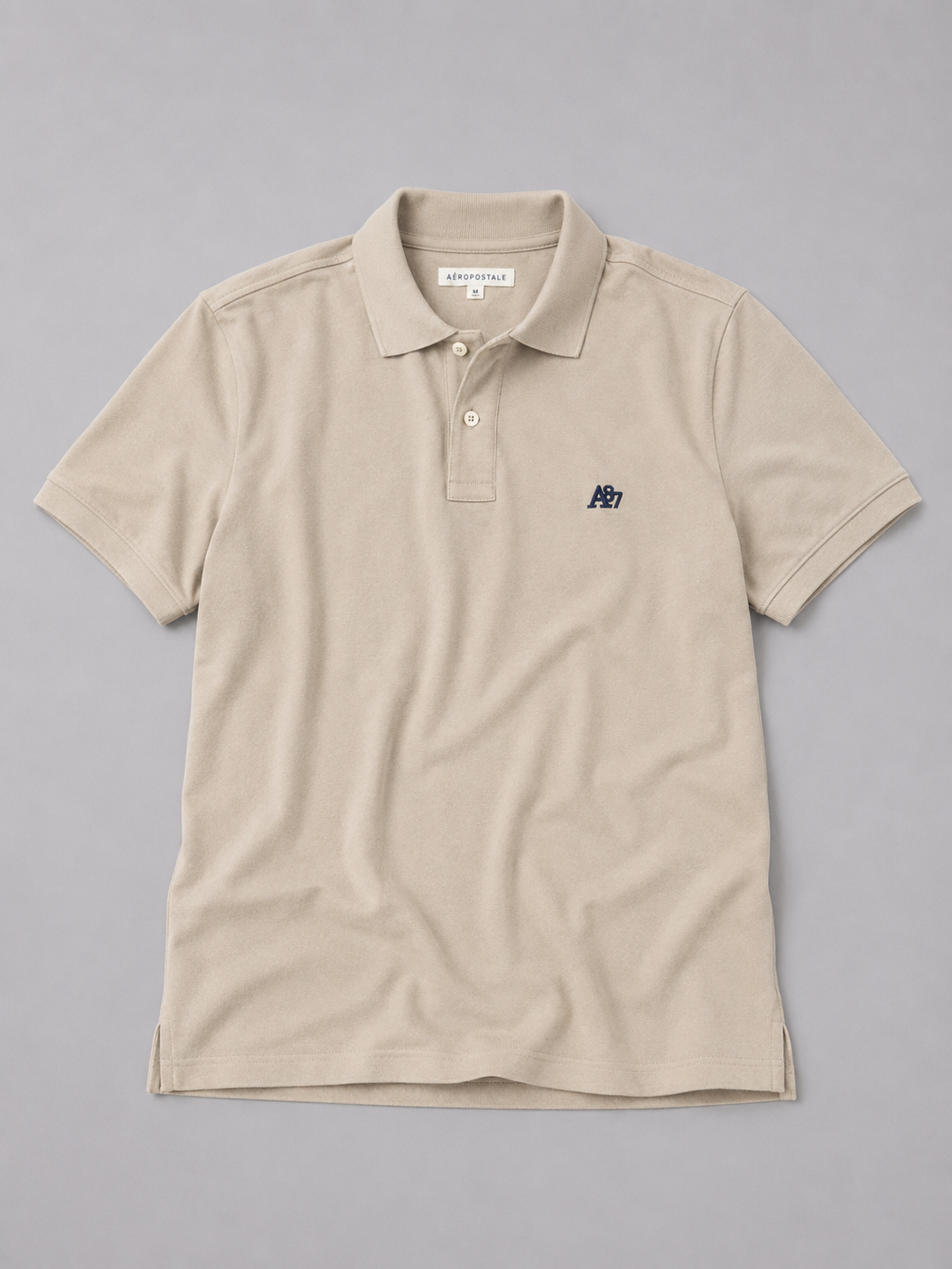 Camiseta Polo Aero Guys SS Solid Polo Egret 7907