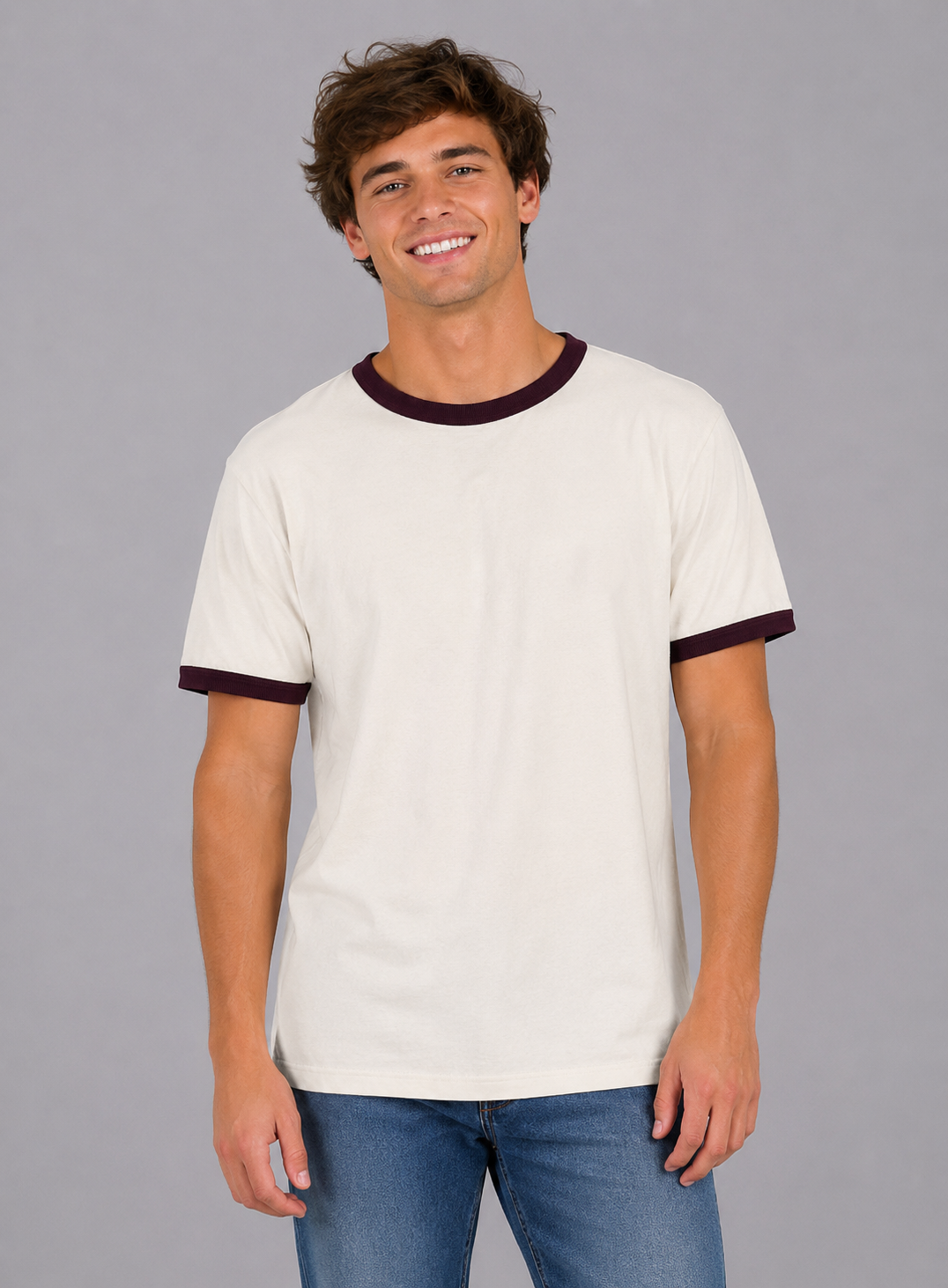 Camiseta Para Hombre Aero BC SS Knits Port Royale Relaxed 1597