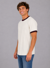 Camiseta Para Hombre Aero BC SS Knits Port Royale Relaxed 1597