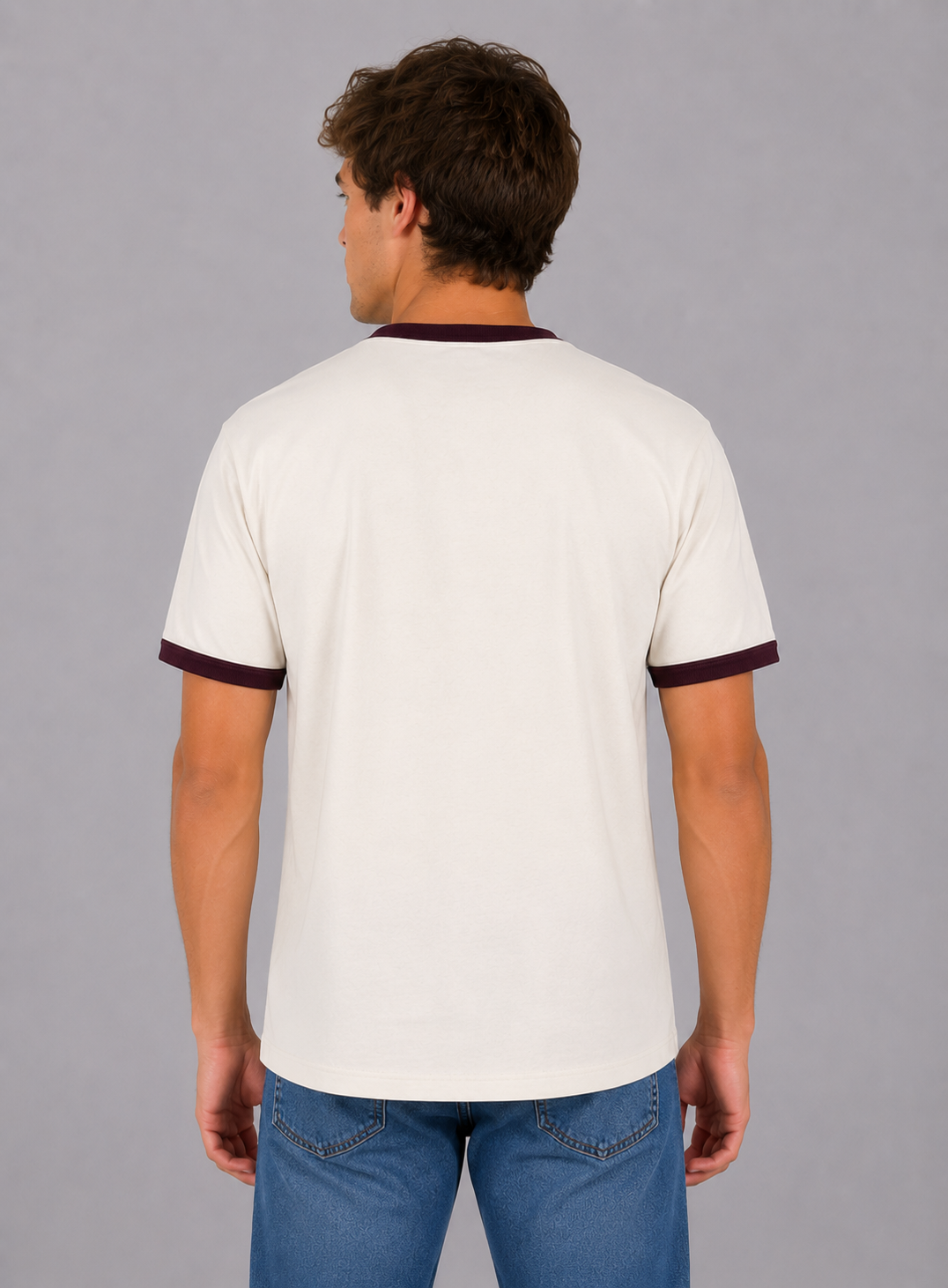 Camiseta Para Hombre Aero BC SS Knits Port Royale Relaxed 1597