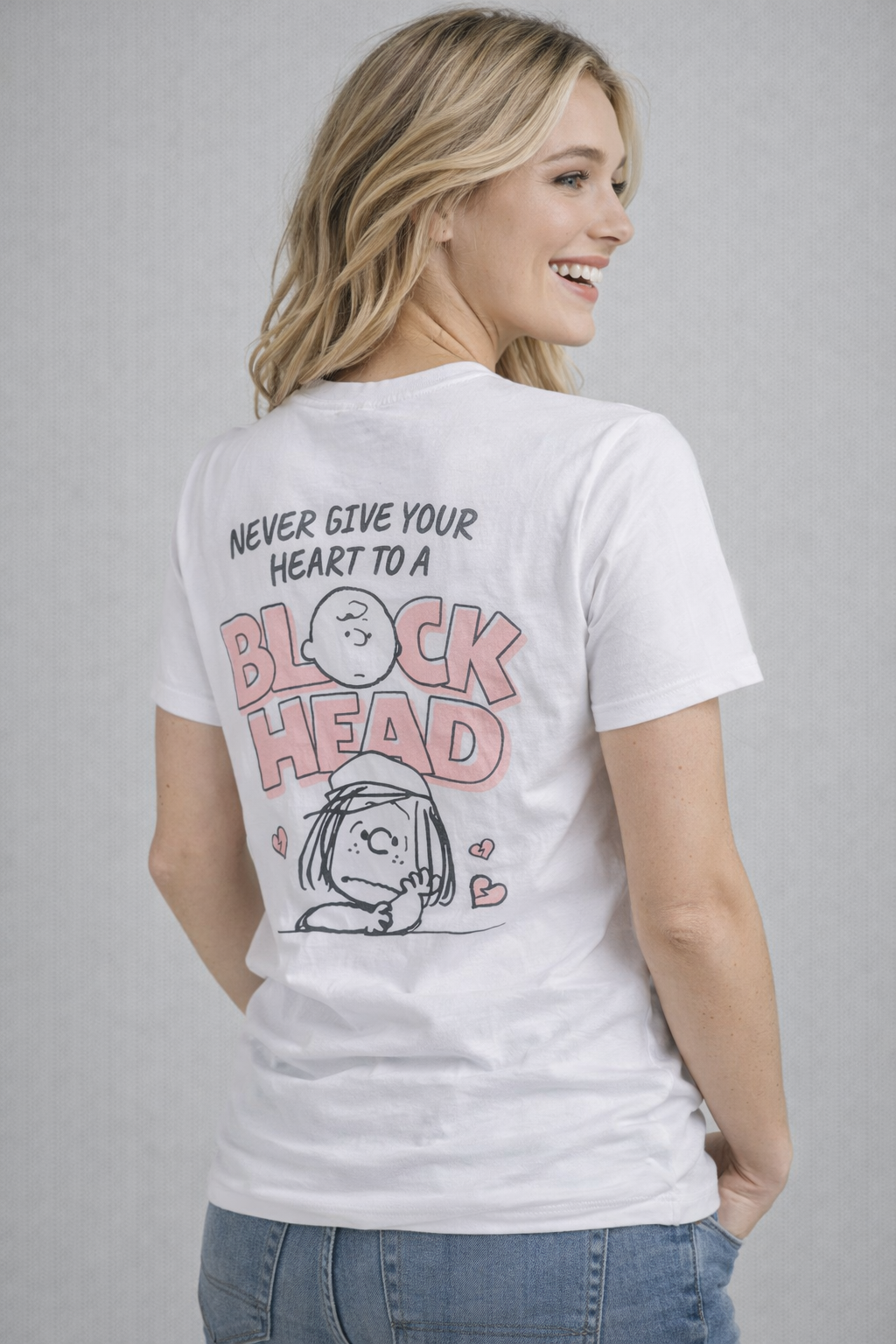 Camiseta Para Mujer Peanuts Girls Fashion Graphics Bleach PEANUTS351