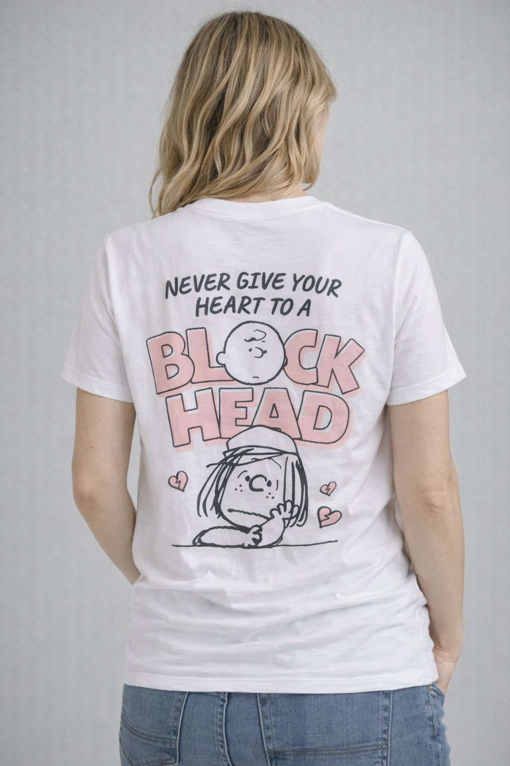 Camiseta Para Mujer Peanuts Girls Fashion Graphics Bleach PEANUTS351