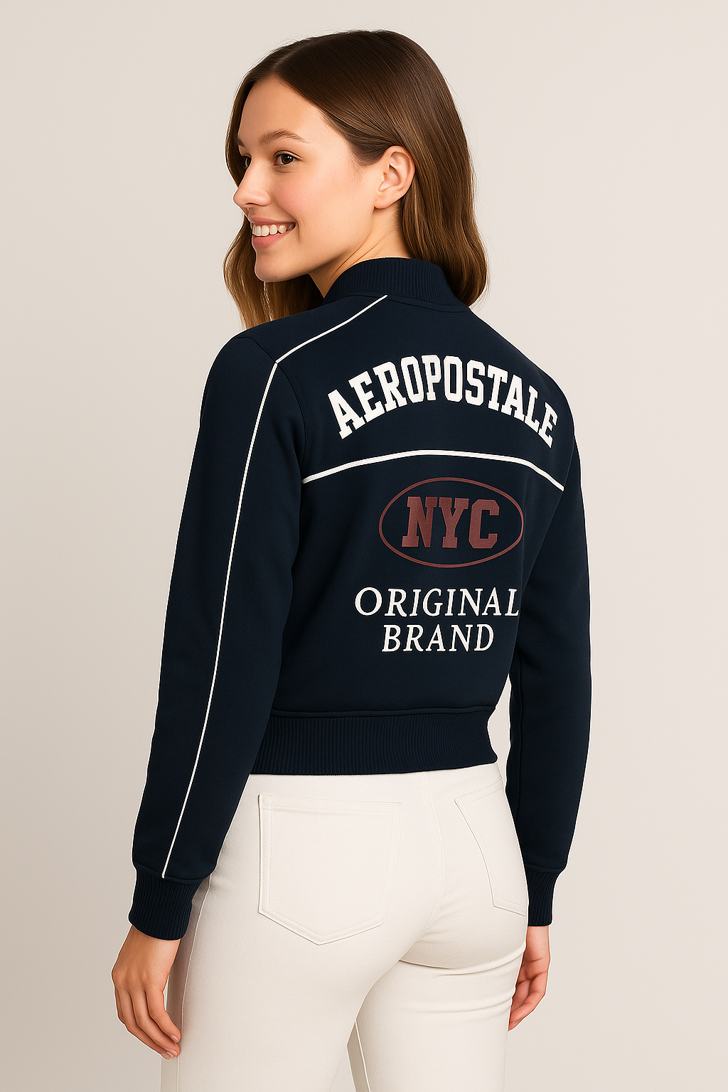 Chompa Para Mujer Aero Girls Other Ow Cadet Navy 1575