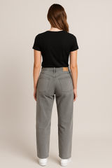 Jean Para Mujer Aero Girlls Denim Fashion Grey Wash 9038