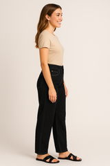 Jean Para Mujer Aero Girls Denim Fashion Dark Black 9038