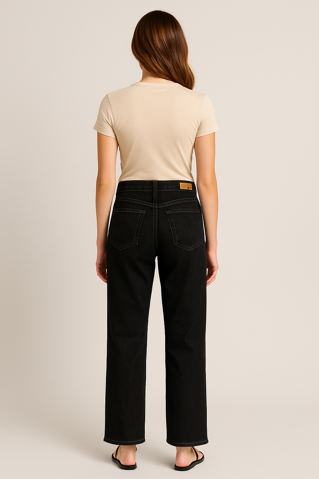 Jean Para Mujer Aero Girls Denim Fashion Dark Black 9038