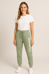 Jogger Para Mujer Aero Girls Knit Pants Surf Spray 3794