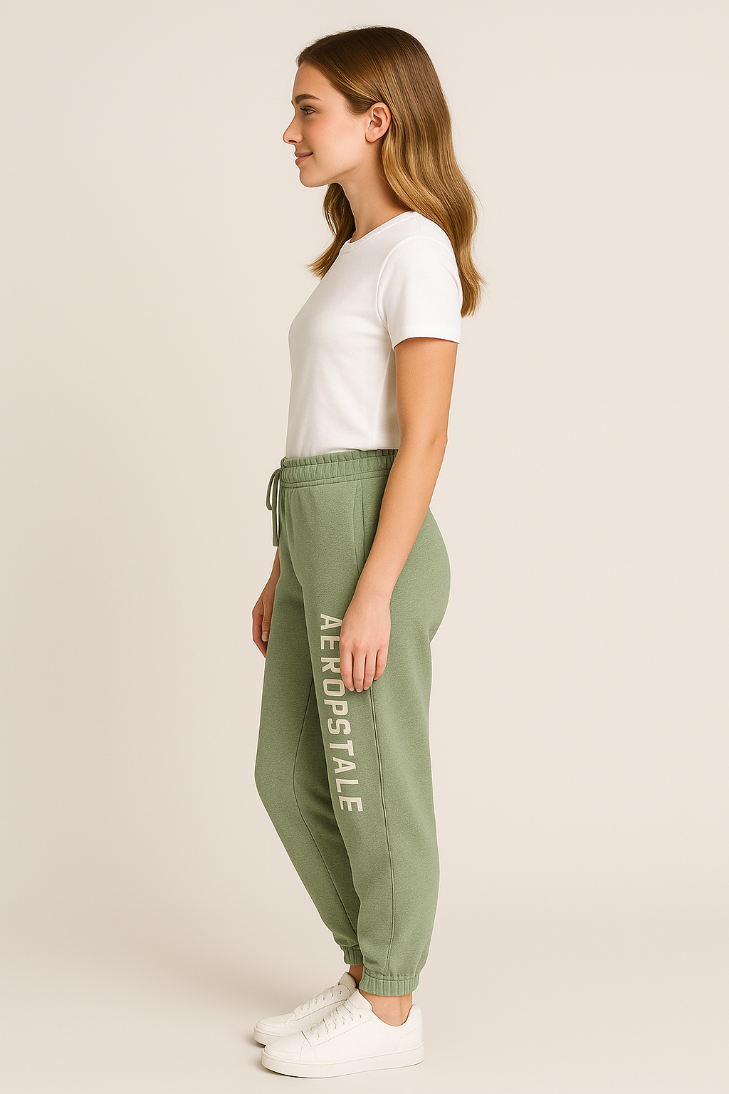 Jogger Para Mujer Aero Girls Knit Pants Surf Spray 3794