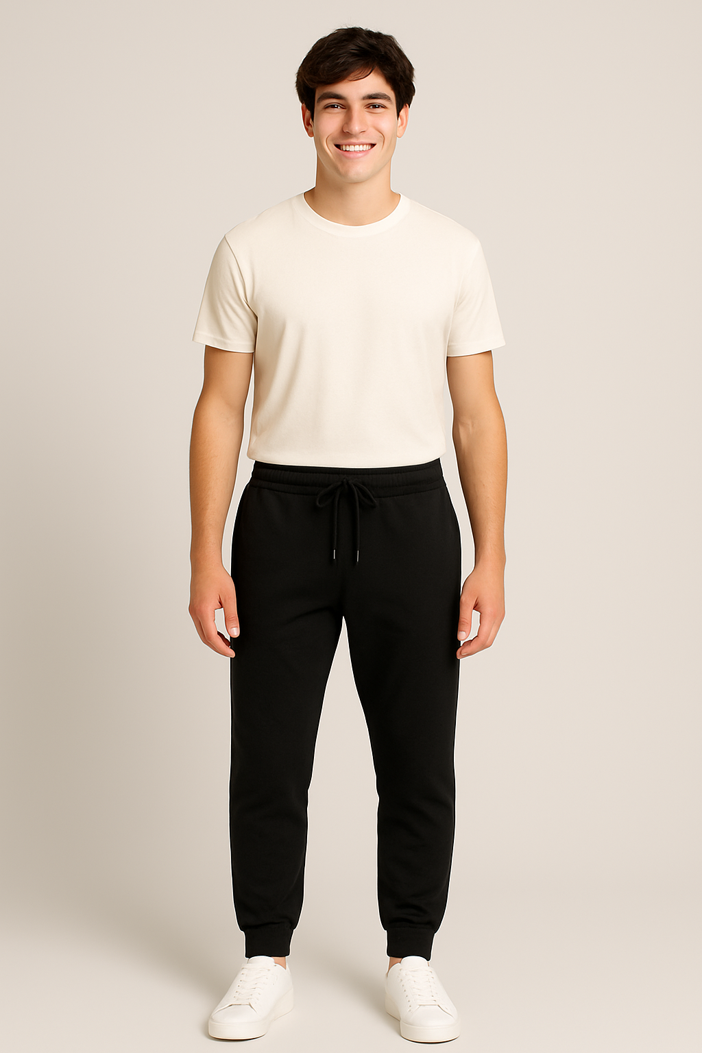 Jogger Para Hombre Aero Guys Fleece Pants Dark Black 5627