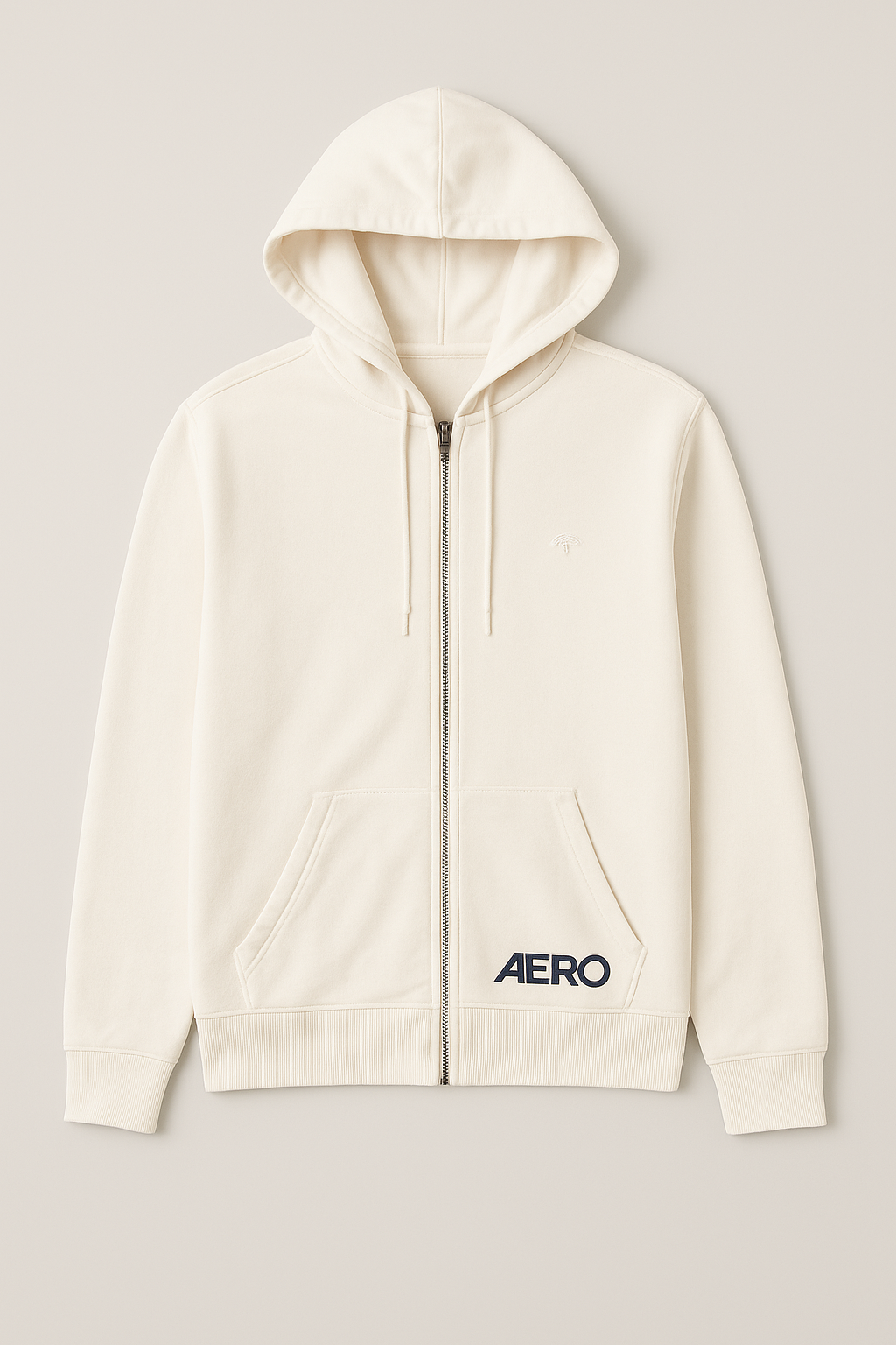 Buzo Para Hombre Aero Guys Full Zio Hoodies Egret 8999