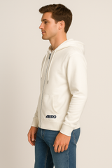 Buzo Para Hombre Aero Guys Full Zio Hoodies Egret 8999