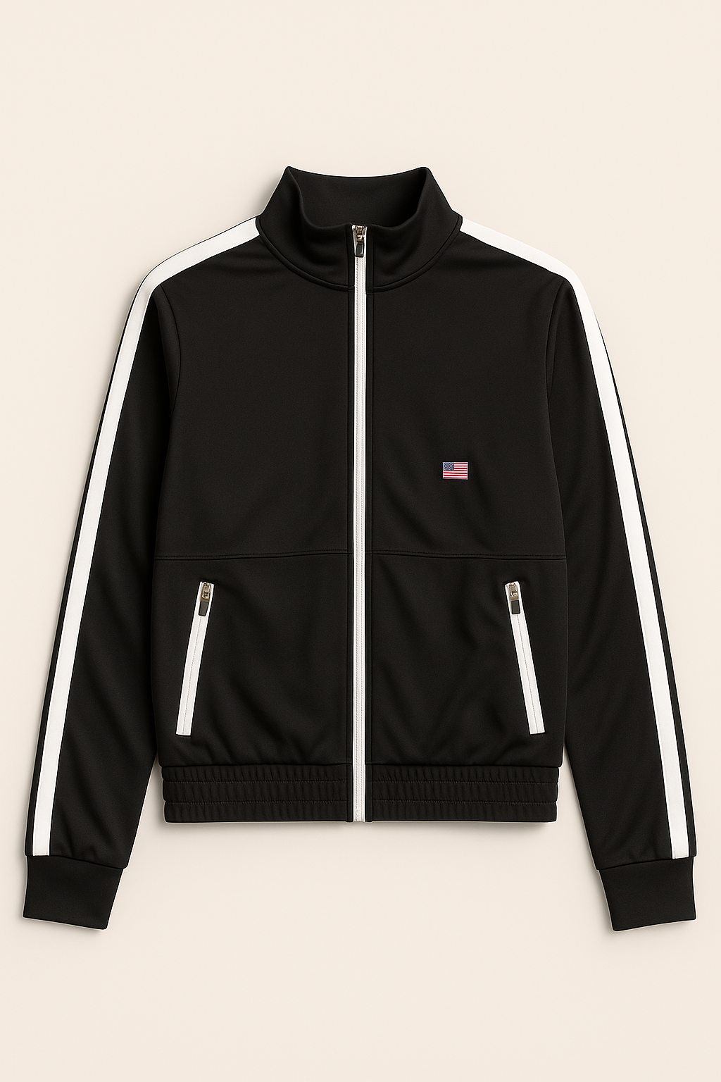 Buzo Para Mujer Aero G Active Zip Front Dark Black 9767