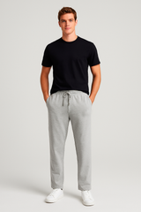 Jogger Para Hombre Aero Guys Fleece Pants Light Heather Grey 4874