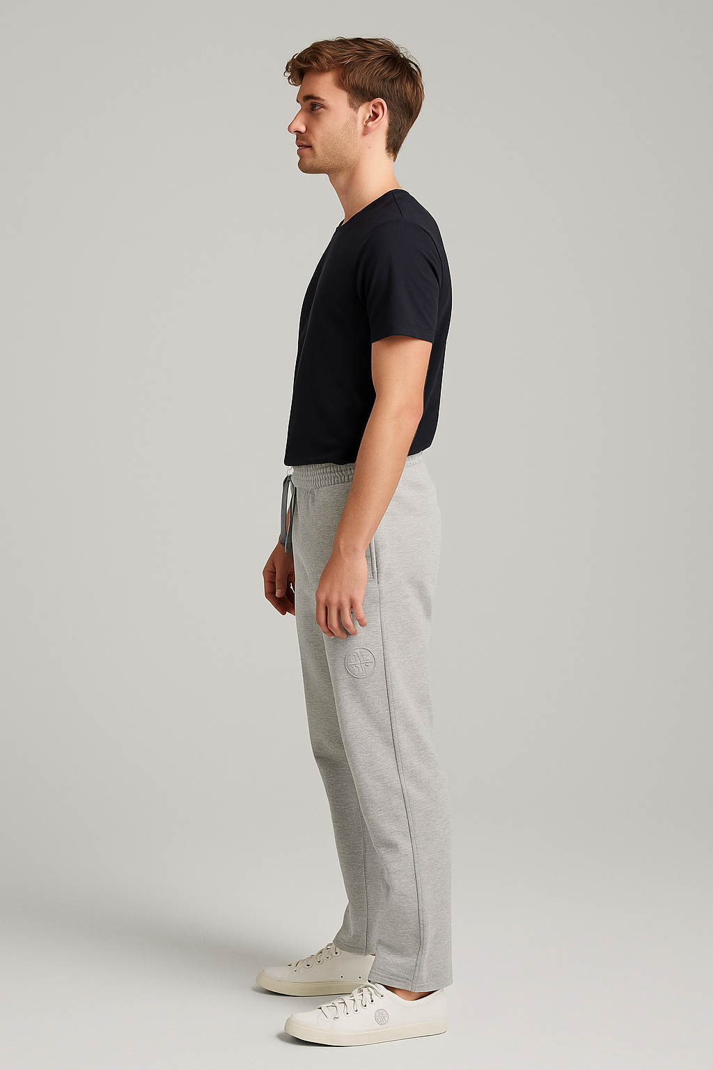 Jogger Para Hombre Aero Guys Fleece Pants Light Heather Grey 4874