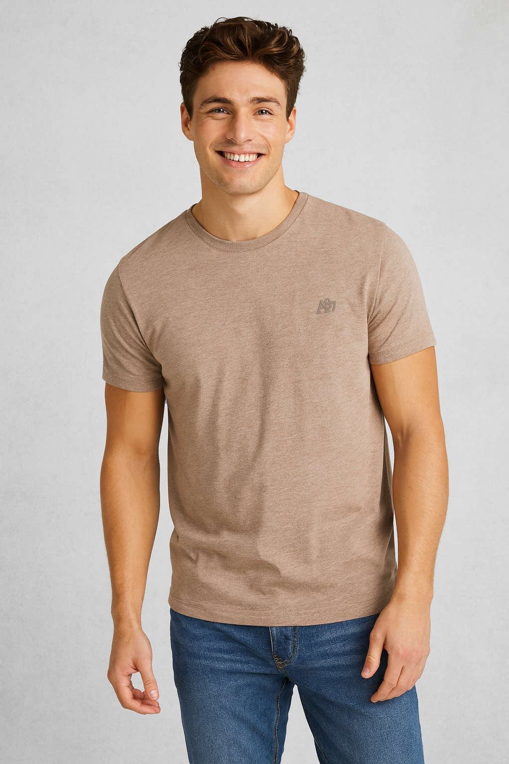 Camiseta Para Hombre Aero Guys SS Tees Hot Chocolate 4245