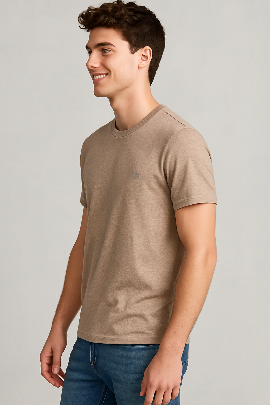 Camiseta Para Hombre Aero Guys SS Tees Hot Chocolate 4245
