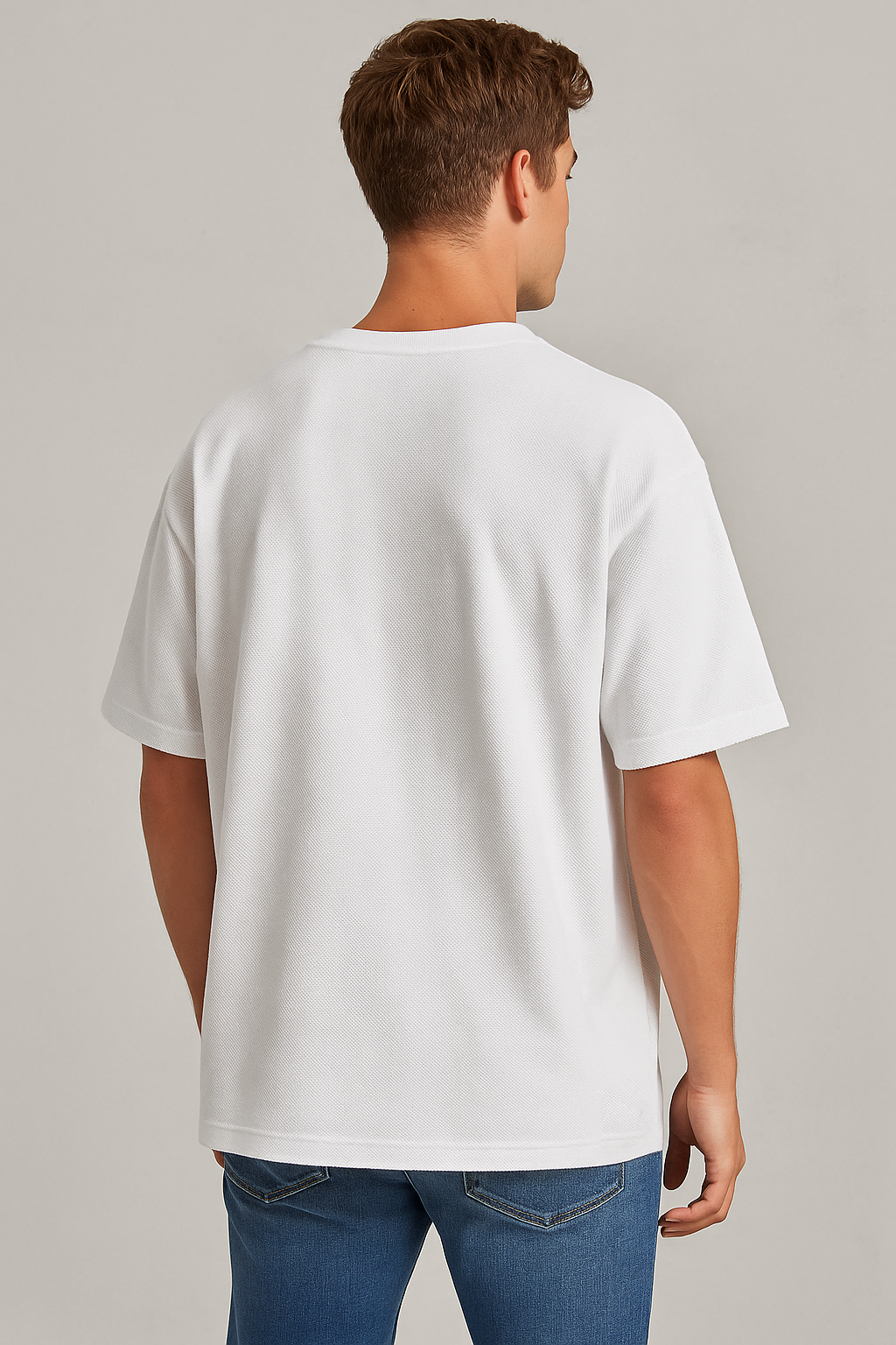 Camiseta Para Hombre Aero BC SS Knits Bleach 8999