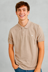 Camiseta Polo Para Hombre Aero Guys SS Solid Polo Chanterelle 7907