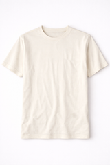 Camiseta Para Hombre Aero BC SS Knits Tofu 1596 (100% ALGODÓN)