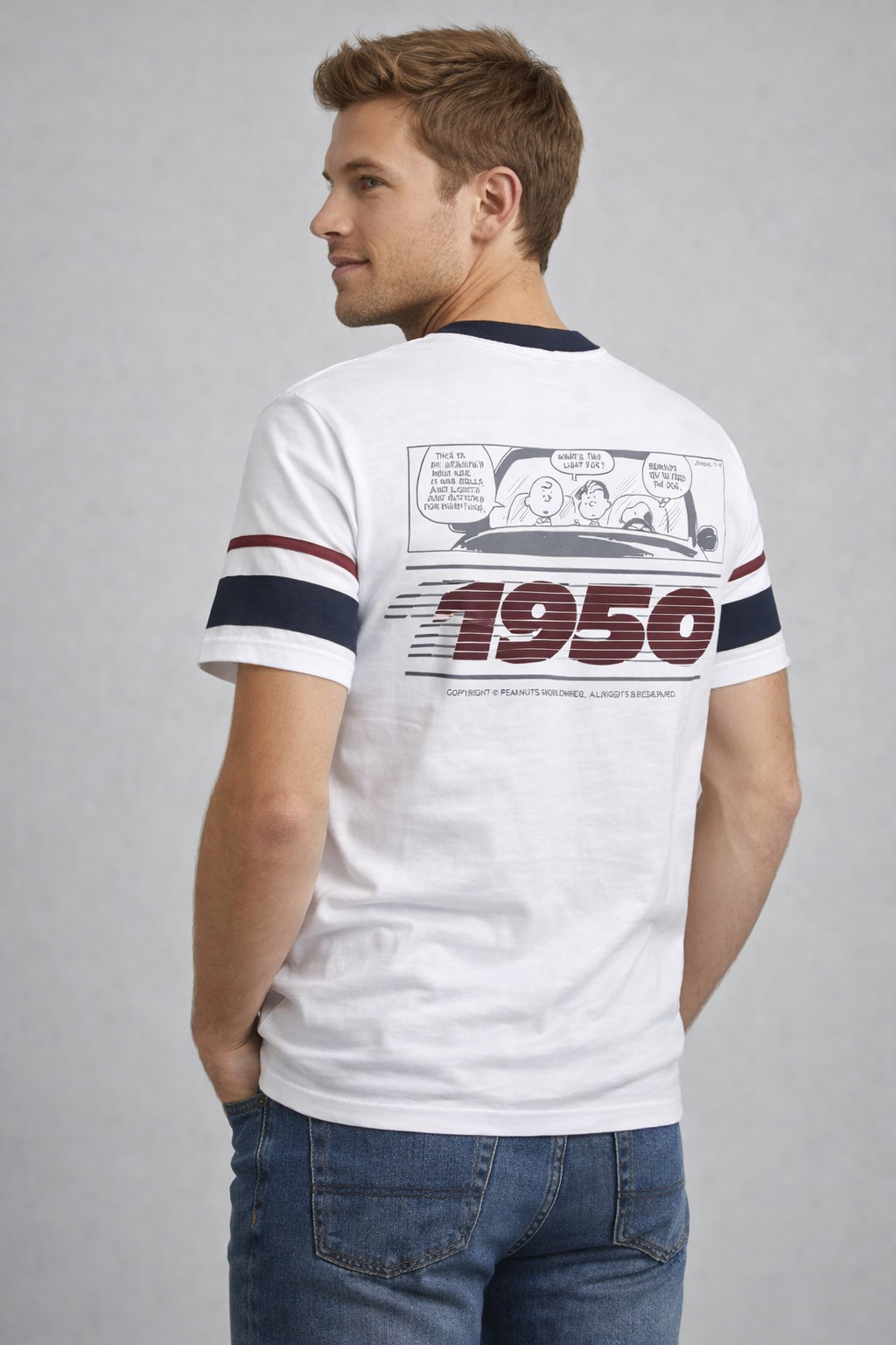 Camiseta para Hombre Aero Guys Fashion Graphics Bleach PEANUTS326