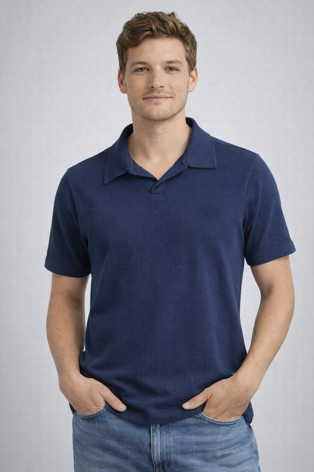 Camiseta Polo Aero Guys SS Novelty Polo Celestial 1034