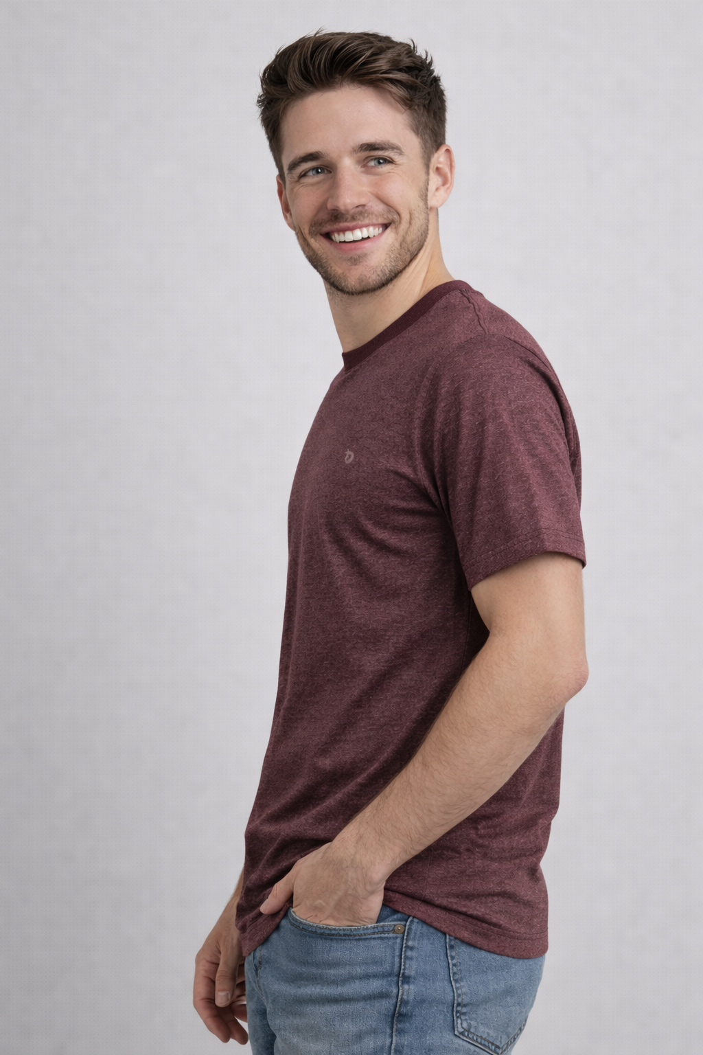 Camiseta Para Hombre Aero BC SS Knits Port Royale 1597