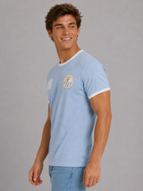 Camiseta Para Hombre Aero Guys SS Tees Argentina MF Kentucky Blue MUNDI3473