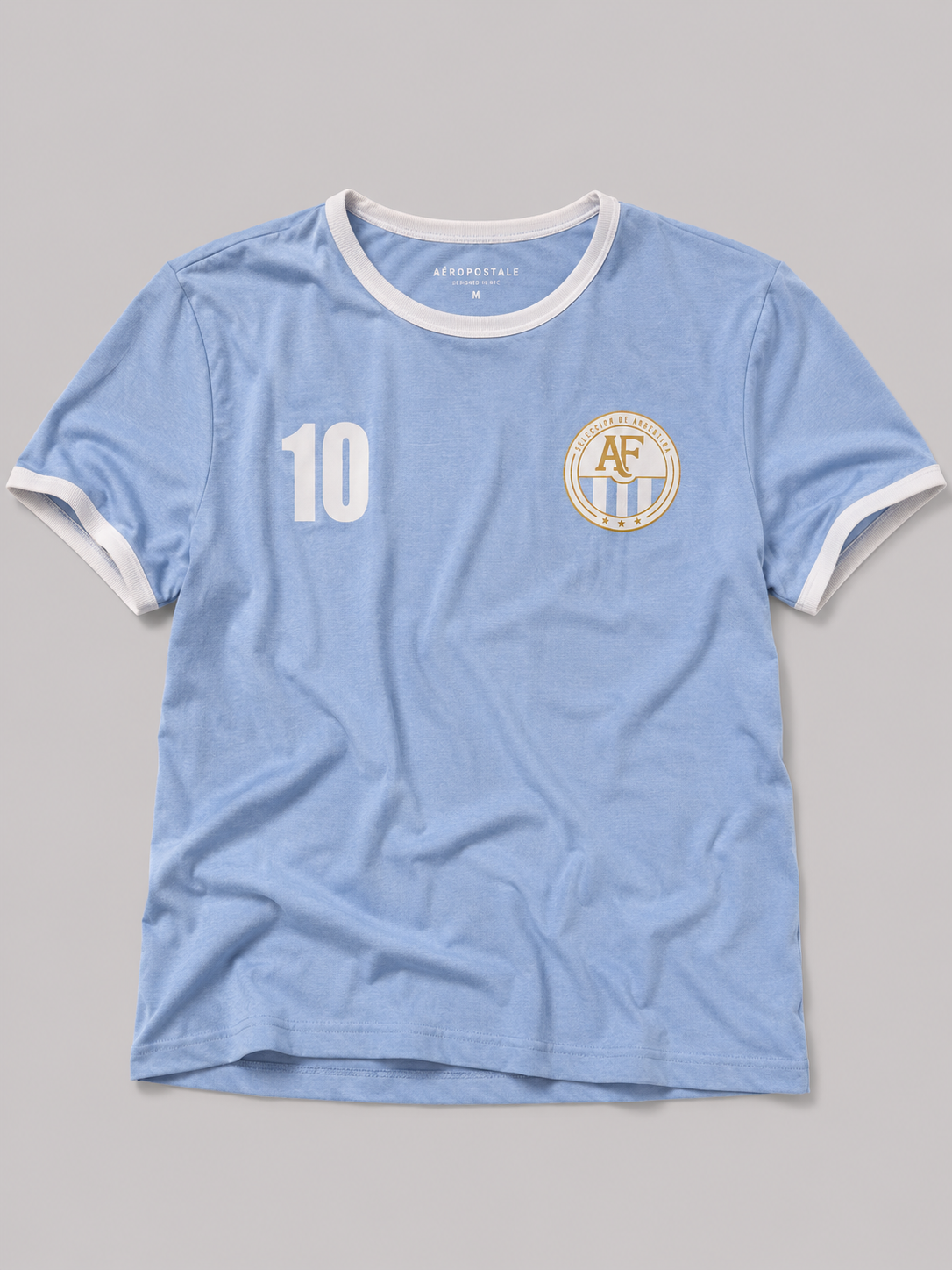 Camiseta Para Hombre Aero Guys SS Tees Argentina MF Kentucky Blue MUNDI3473