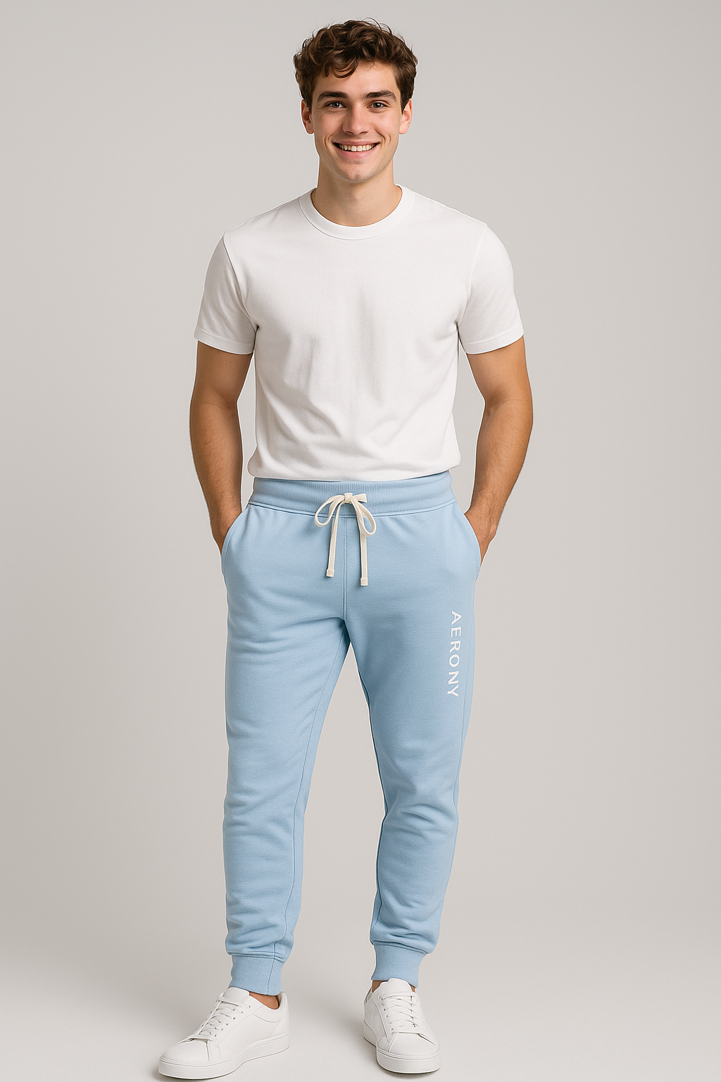 Jogger Para Hombre Aero Guys Fleece Pants Kentucky Blue 7341