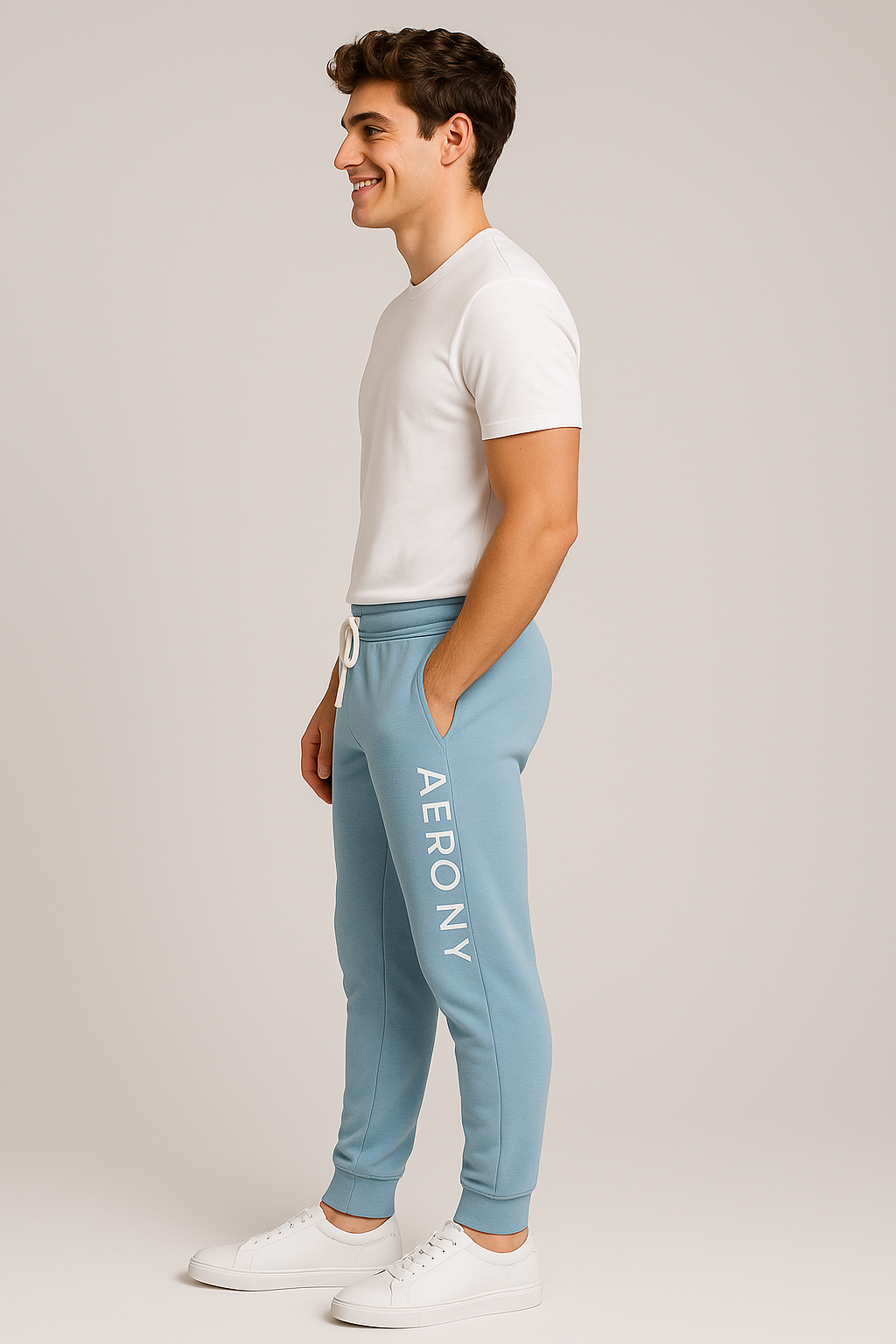 Jogger Para Hombre Aero Guys Fleece Pants Kentucky Blue 7341