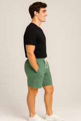 Bermuda Para Hombre Aero BC Shorts Cilantro 4238
