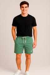 Bermuda Para Hombre Aero BC Shorts Cilantro 4238