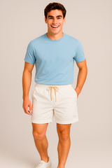 Bermuda Para Hombre Aero BC Shorts Turtledove 4238