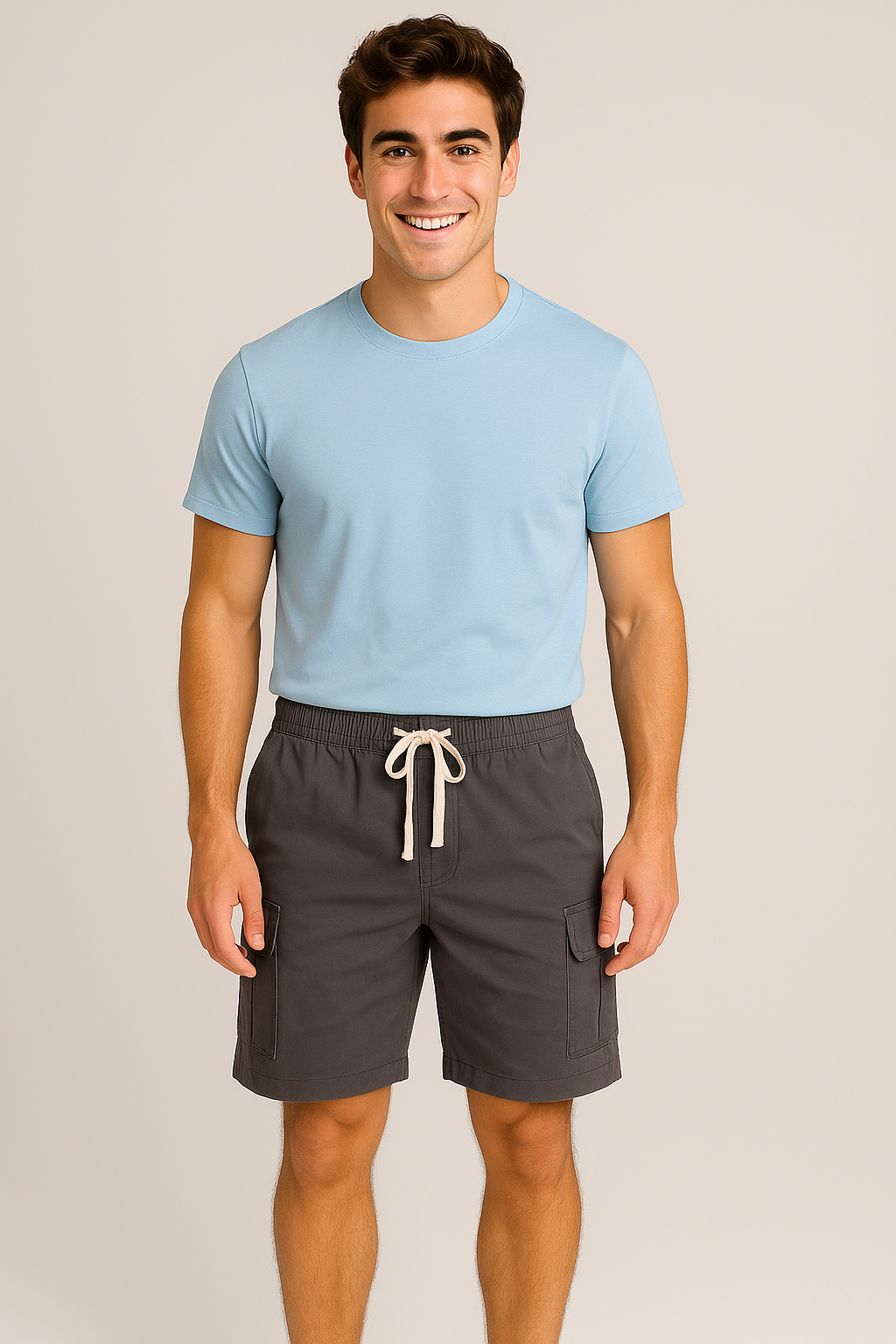 Bermuda Para Hombre Aero Guys Cargo Shorts Blackened Pearl 3647