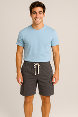 Bermuda Para Hombre Aero Guys Cargo Shorts Blackened Pearl 3647