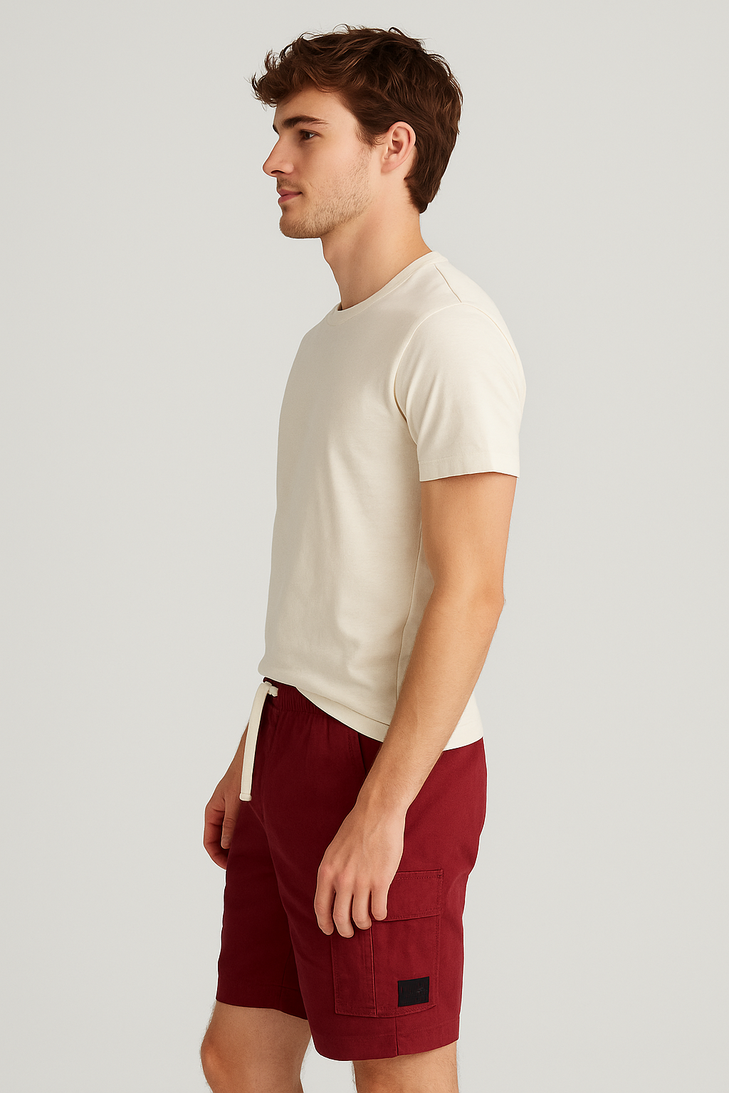 Bermuda Para Hombre Aero Guys Cargo Shorts Rustic Wine 3647