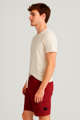 Bermuda Para Hombre Aero Guys Cargo Shorts Rustic Wine 3647