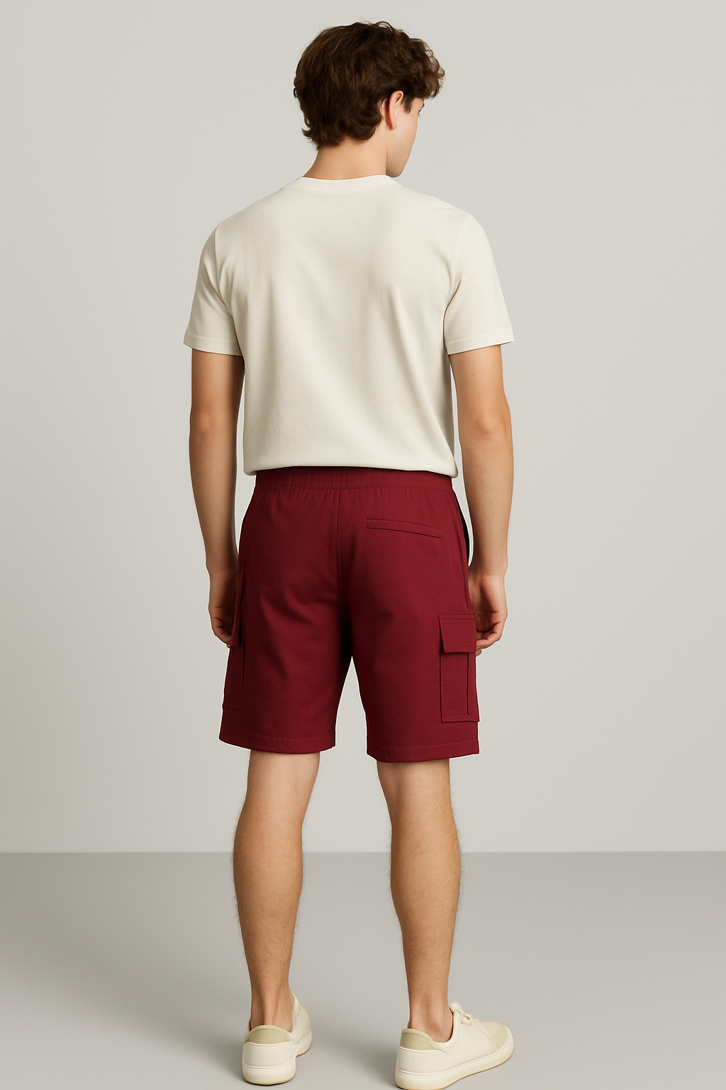 Bermuda Para Hombre Aero Guys Cargo Shorts Rustic Wine 3647