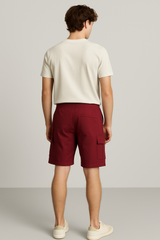 Bermuda Para Hombre Aero Guys Cargo Shorts Rustic Wine 3647