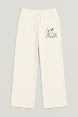 Jogger Para Mujer Aero Girls Knit Pants Birch Wide Leg PEANUTS 247