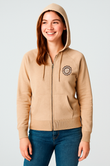 Buzo Para Mujer Aero Girls Fleece Pop Over Chanterelle 3808