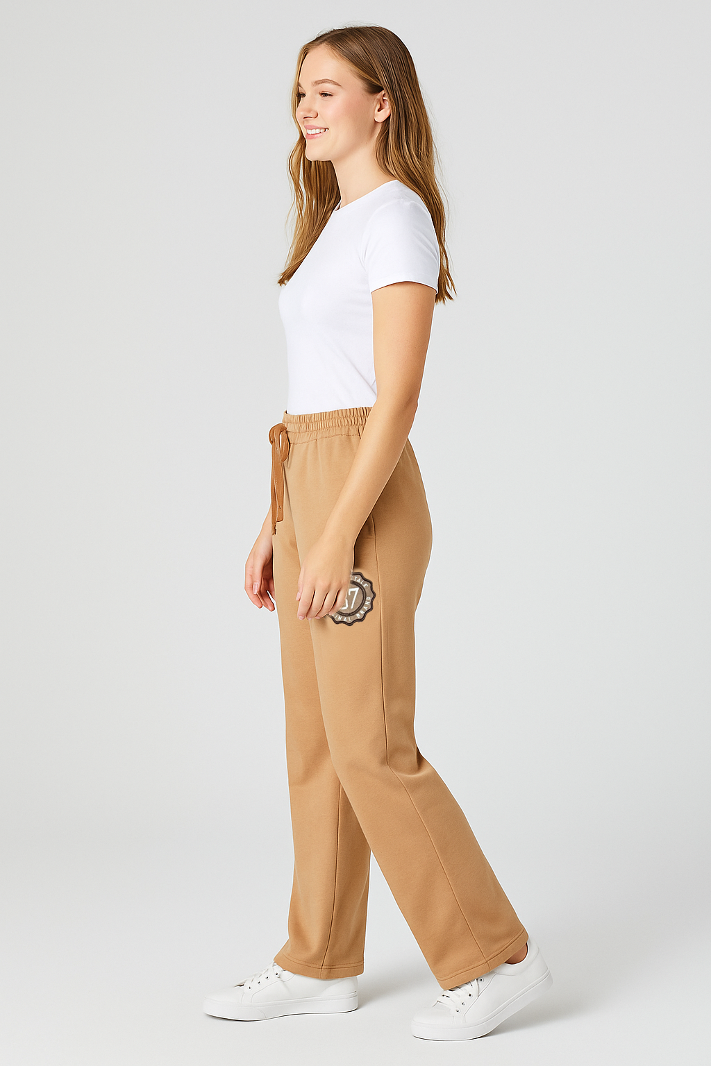 Pantalon para Mujer Aero Girls Knit Pants Chanterelle 3812