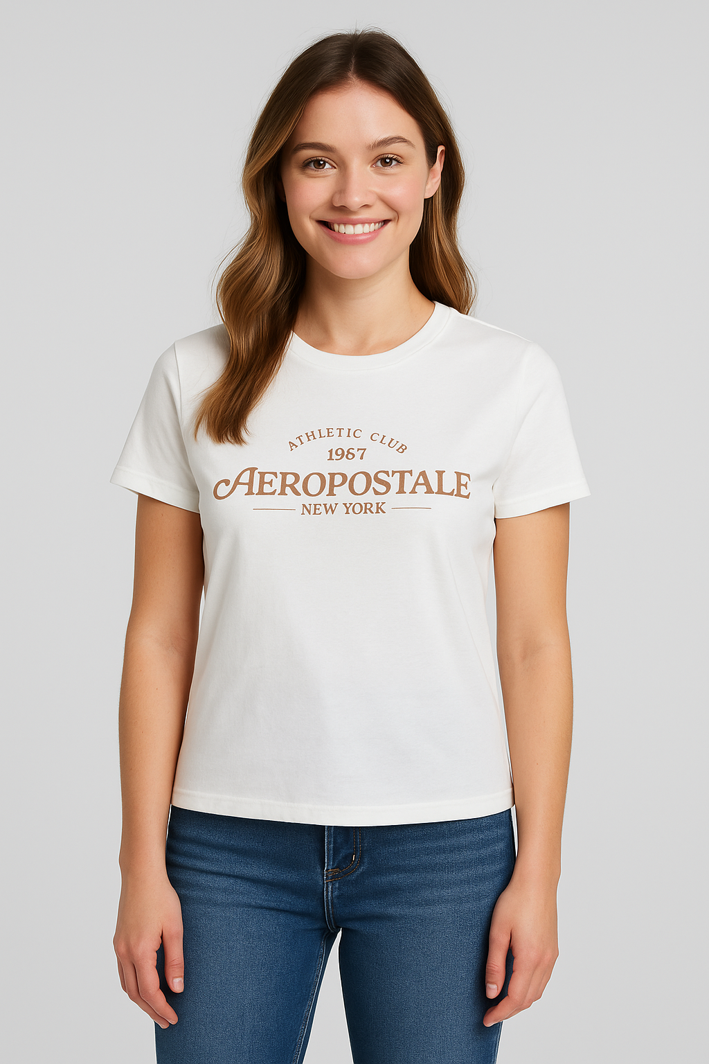 Camiseta Para Mujer Aero Graphic Level 1 Birch 7065