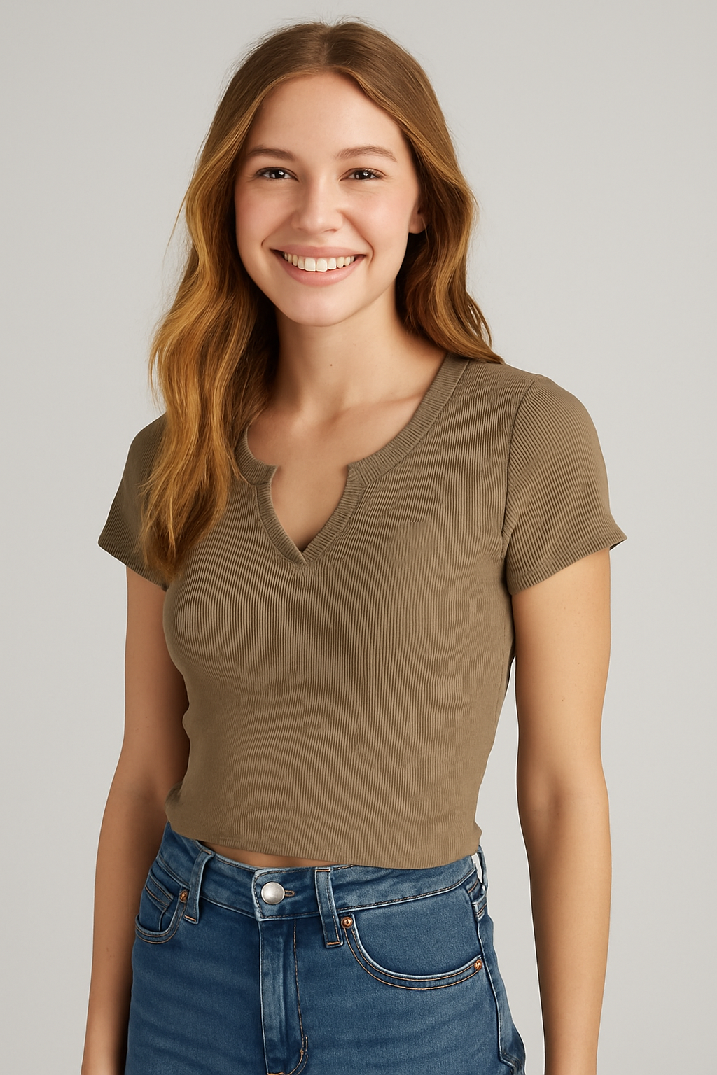 Top Para Mujer Aero Girls Fashion SS Irish Cream 1285