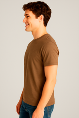 Camiseta Para Hombre Aero Guys SS Tees Chocolate Malt 4240